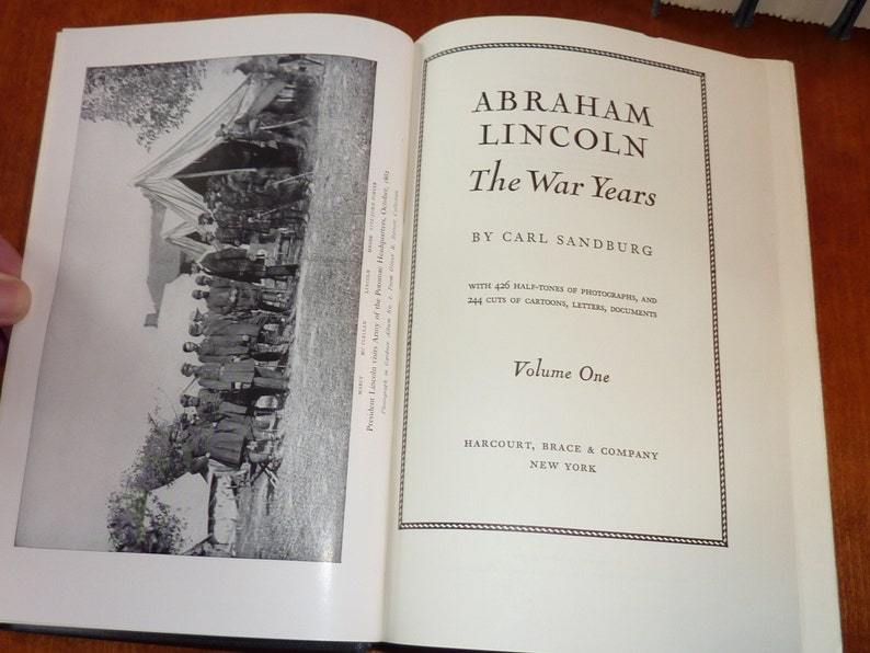 Abraham Lincoln the War Years, Volumes 1-4 image 3