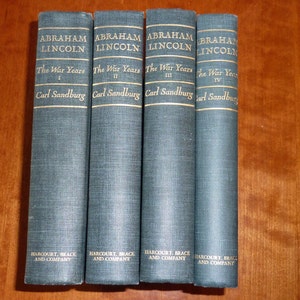 Abraham Lincoln the War Years, Volumes 1-4 image 2