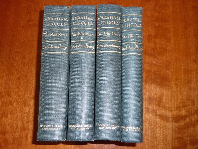 Abraham Lincoln the War Years, Volumes 1-4 image 2