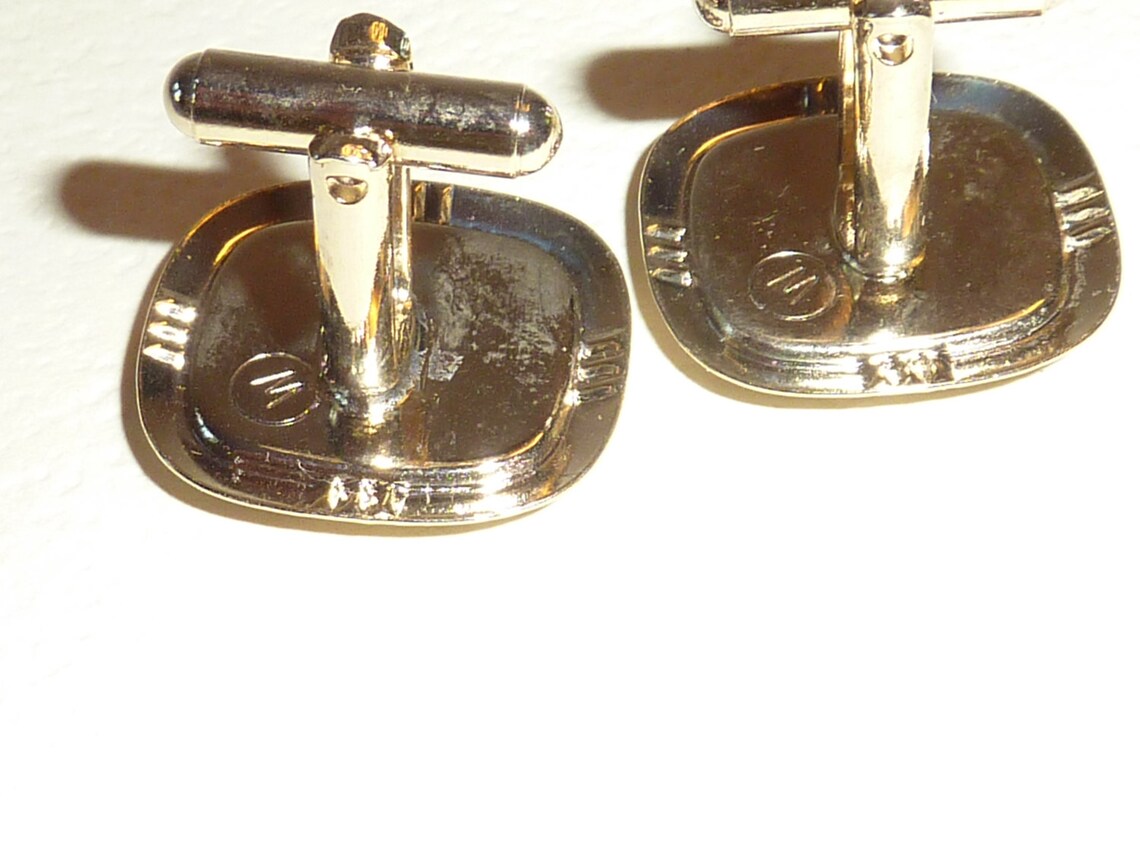 Vintage Cufflink & Tie Clipp Set Etsy