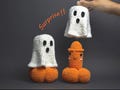 Surprise Halloween Ghost, Crochet Pattern Giant Halloween, Halloween Ghost, Halloween Ghost Crochet pattern, Ghost Crochet Pattern product logo