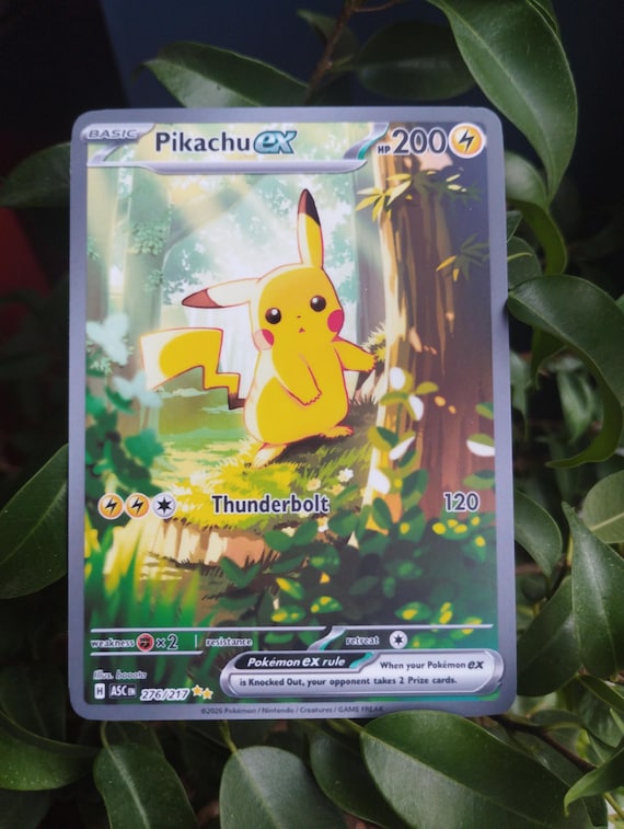pokemon card pikachu ex full art SPECIAL RARE 2024 JAPANESE SV8-SUPER ELECTRIC B your opponent takes 2 Prize cards. Pikachu EX Surging Sparks Extended
