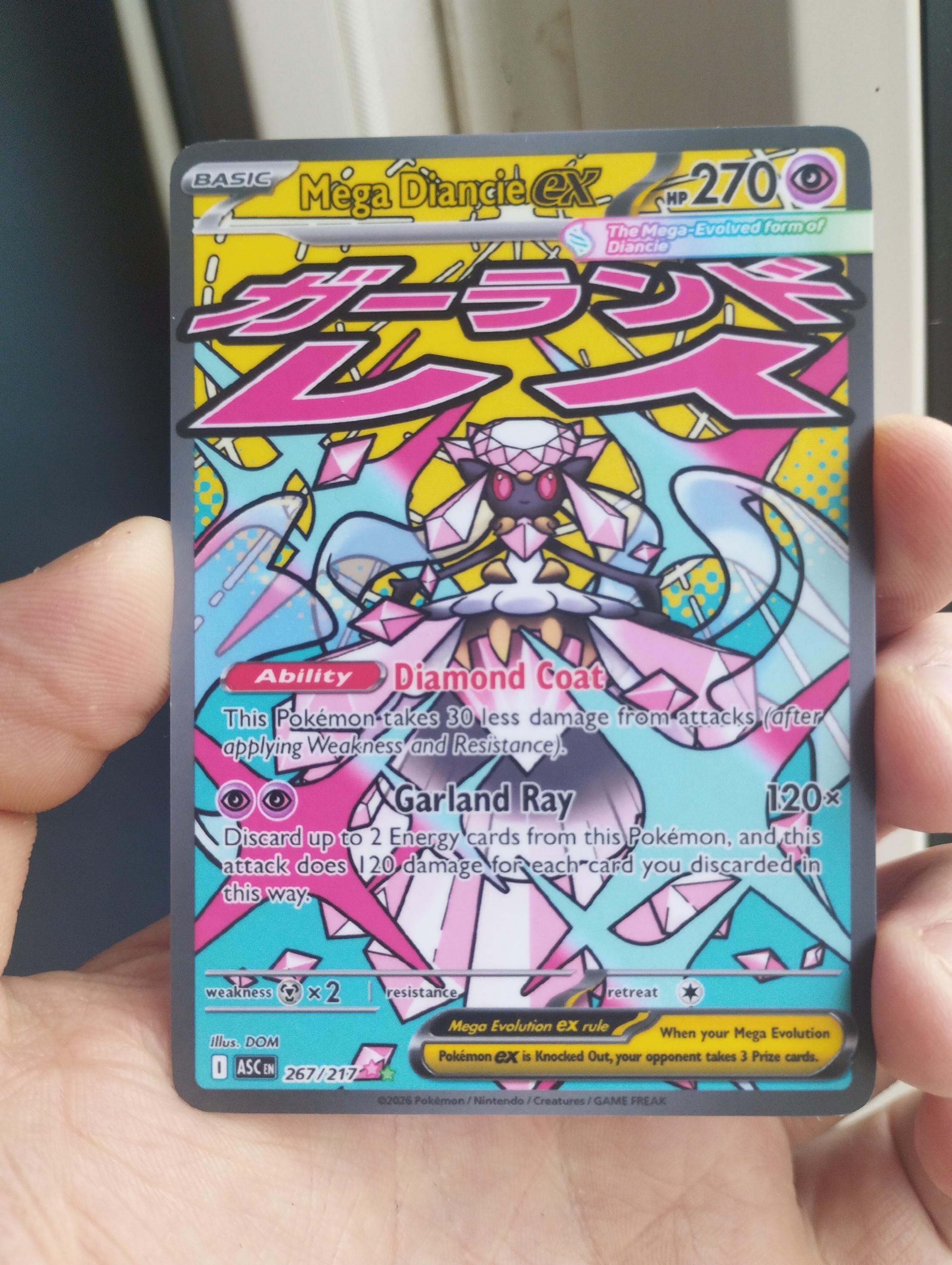 Diancie Card - Etsy Diancie Card - Etsy