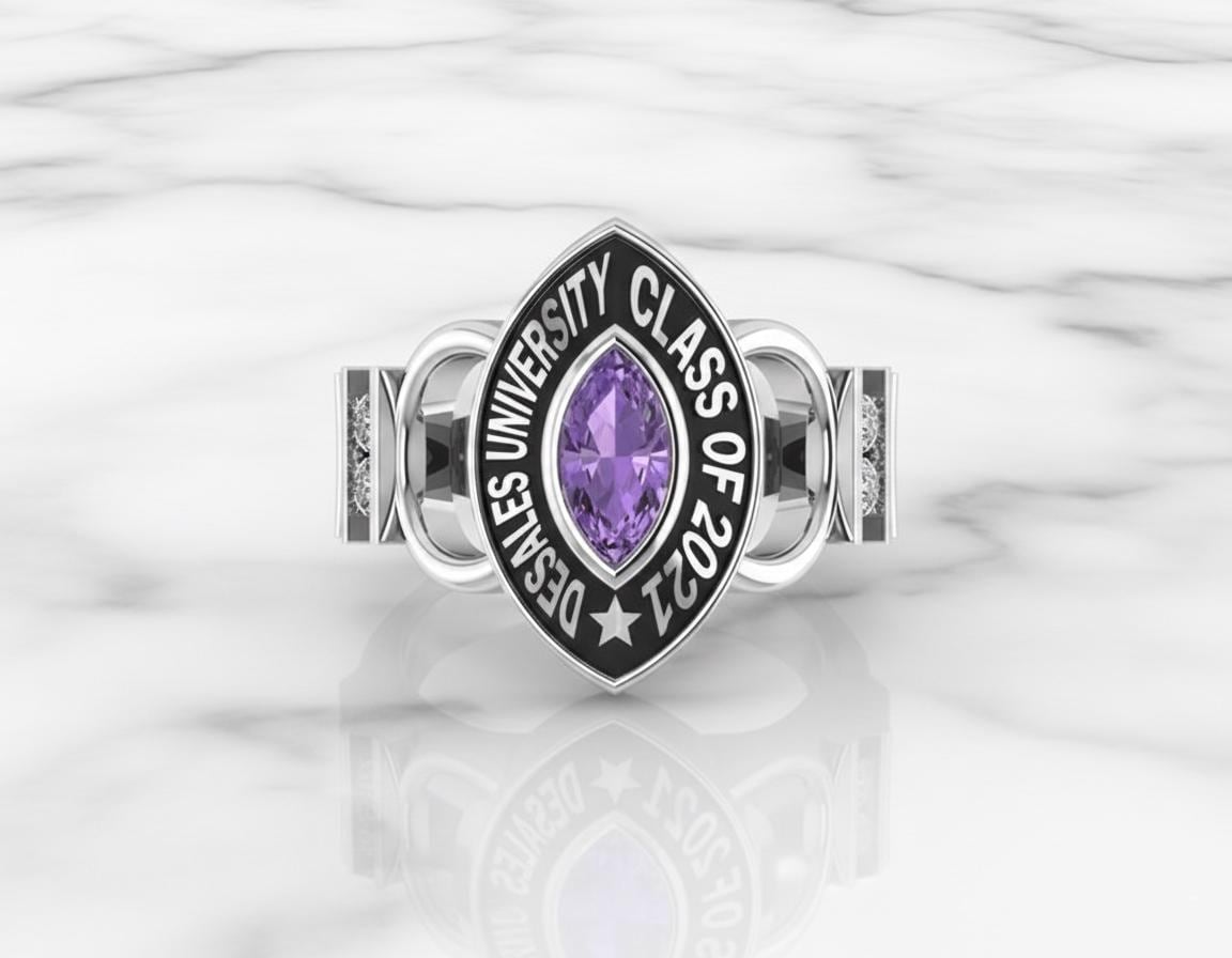 Desales University Class Ring 2021, Custom Graduation Ring With