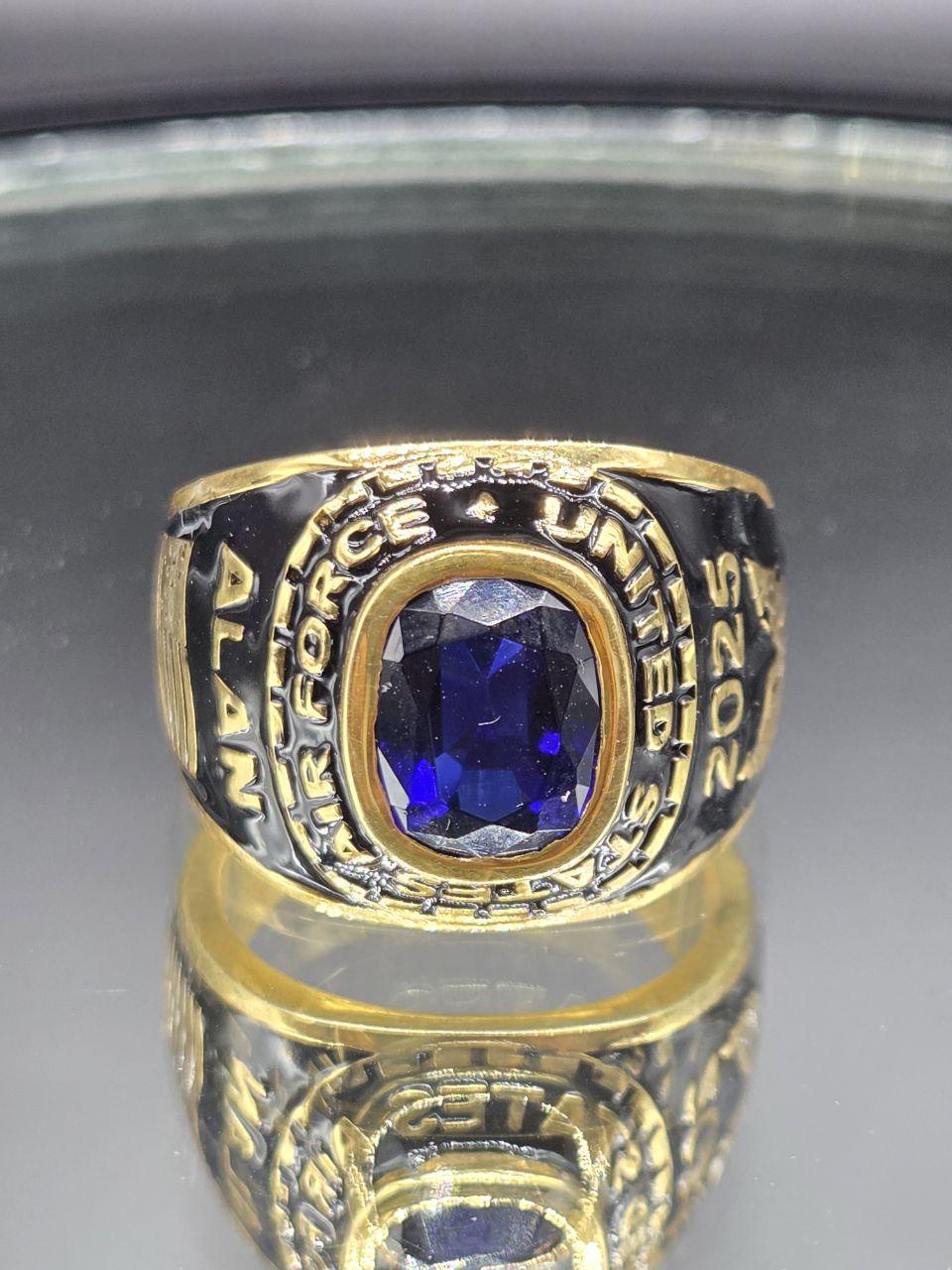 2026 Graduation Men Class Ring Cushion Birthstone Personalized Ring ...