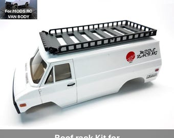 Roof Rack Kit for Mods RC Van Body | 3D Printed Parts | Ages 18+