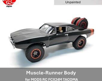 Muscle-Runner Body for MODS RC FCX24M Pre-runner Conversion Kit | 3D Printed | 18+ for Adult