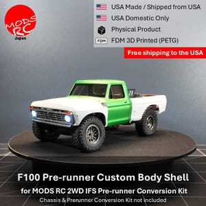 F100 Custom Body for FMS FCX24M Pre-runner Conversion Kit | 3D Printed Custom Parts