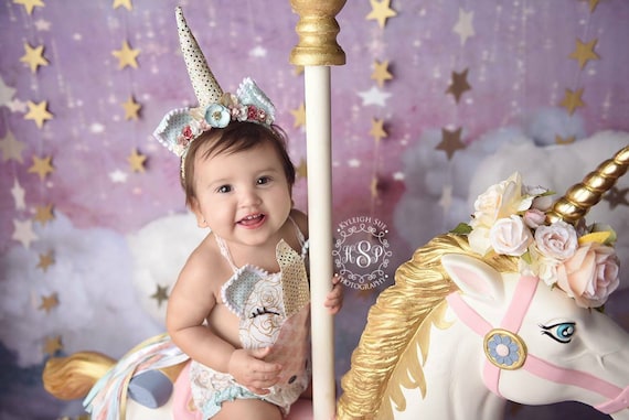 unicorn cake smash outfit