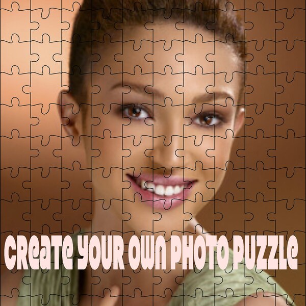 Create Your Own 110 Piece Photo Puzzle