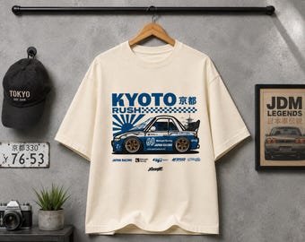 KYOTO RUSH™ – Japan Racing Vintage Streetwear Tee