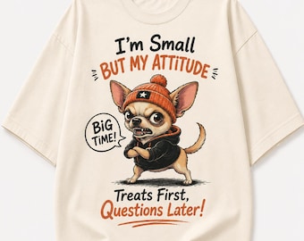 Tiny Pup, Big Attitude™ Vintage Tee