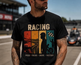 racing vintage motosport tee.