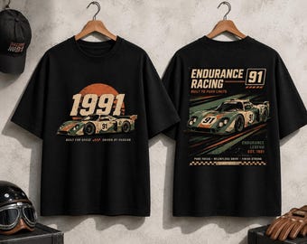 Endurance Racing 1991™ | Vintage Motorsport Graphic Tee