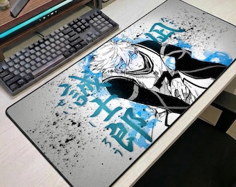Alfombrilla de ratón Blue Lock Anime, alfombrilla de escritorio grande, alfombrilla de ratón de anime genial, alfombrilla de escritorio para juegos, alfombrilla de escritorio Blue Lock, regalo para fans del anime