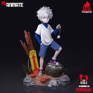 May include: A set of three ceramic mugs with a speckled, cream-colored glaze. Each mug features a different hand-painted design: a blue and green leaf, a yellow flower, and a red berry. The mugs have a simple, modern design.