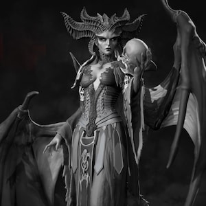 Madre del Santuario: Hija del Odio / Kit de modelo de resina sin pintar