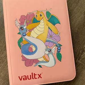 Painted Vault X Binder - Etsy