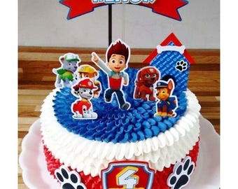 Printable Paw Patrol Cake Topper