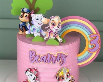 Printable Paw Patrol Cake Topper
