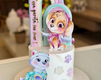 Printable Paw Patrol Cake Topper
