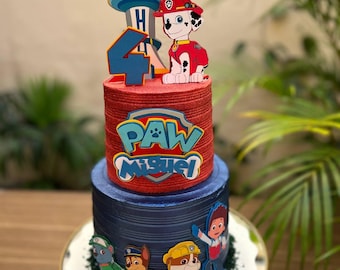 Printable Paw Patrol Cake Topper