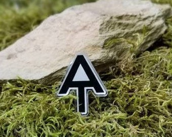 Appalachian Trail Acrylic Pin | AT Pin | Hiker Gift | Hiking Pin | Backpack Pin | Outdoor Pin | Adventure Pin