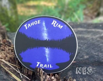 Tahoe Rim Trail Sticker | Waterproof | Water bottle Sticker | Car Decal | Hiking Sticker | Laptop Decal