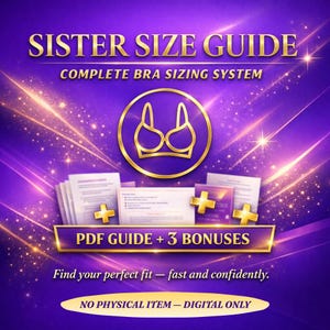 Sister Sizes Explained | Fit Guide + Printable Chart
