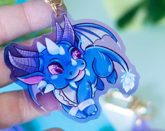 Warcraft Kalecgos Dragon keychain [Ready to ship]  Kawaii World of Warcraft