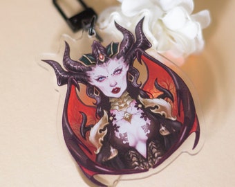 Lilith keychain acrylic 3" Diablo FANart