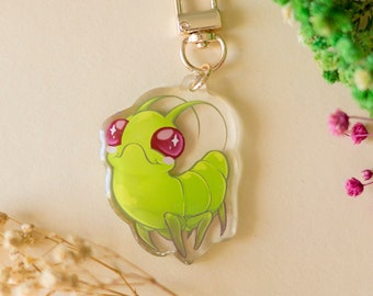 APHID Acrylic Keychain Grounded  Kawaii bug plant Honeydew