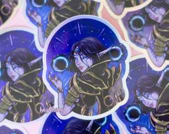 Xal'Atath Holographic Sticker - War Within Inspired Waterproof Vinyl