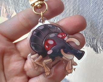 Weevil keychain Acrylic kawaii. Ready to ship.