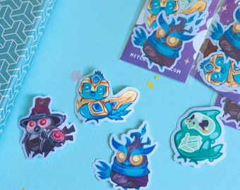 Covenant Kawaii Pepe Stickers - Cute Scrapbooking Set