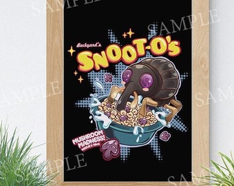 Grounded Aphid-O's and Weevil Poster Premium Matte Paper