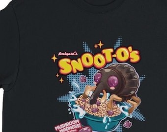 Snoot-O's black colorful t-shirt - Grounded - Unisex