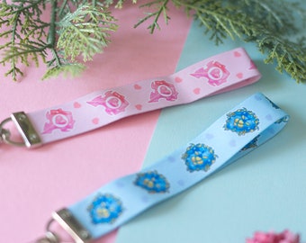 Lanyards Horde Alliance keychain wristlet kawaii crest