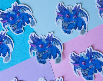 Warcraft Kalecgos Dragon sticker [Ready to ship]  Kawaii World of Warcraft