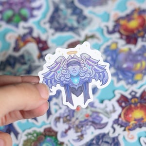 Klasse Stickers MMO RPG Druid Shaman Paladin Schurke Kawaii süße Wasserflasche