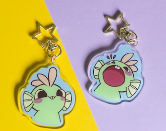 Pop-Murky Acrylic Keychain inspired in World of Warcraft WOW Heroes of the Storm Pop cat meme