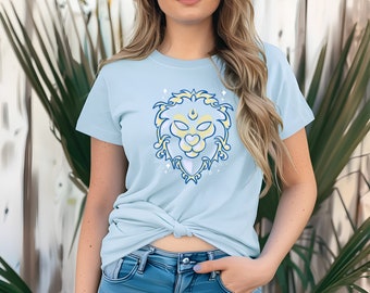 Alliance Lion Kawaii Unisex  T-shirt | Kawaii Warcraft