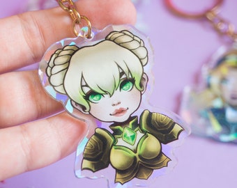 Chromie Acrilic Keychain. Warcraft