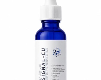 SIGNAL-CU™ Hair Growth Serum | Copper Peptide, Biotin, Acetyl Tetrapeptide-3 for Scalp Care (2 oz)