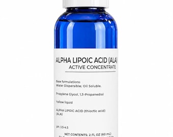 Alpha Lipoic Acid ( ALA) | Cosmetic Active for DIY Skincare | Antioxidant Support