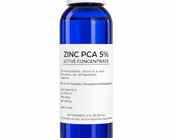 Zinc PCA 5% Liquid Active | Oil Control, Skin Balancing Cosmetic Ingredient