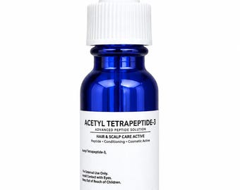 ACETYL TETRAPEPTIDE-3 SOLUTION | Hair Regrowth| Formulator Ready |  15mL