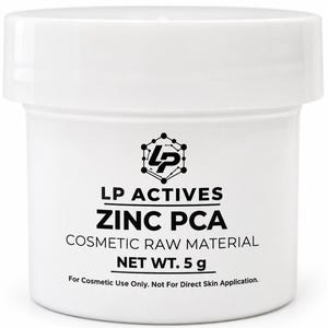 Zinc PCA Powder  | Cosmetic Raw Ingredient for DIY Serums, Creams & Skincare Formulation | Oil Control | 5g–25g