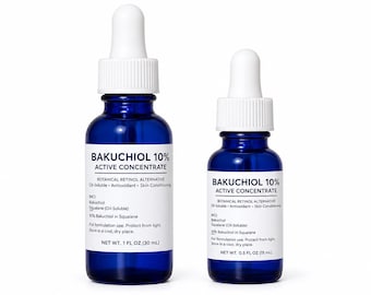 BAKUCHIOL 10%   | Squalane Base | Liquid Active For DIY  Formulators | Retinol Alternative Additive