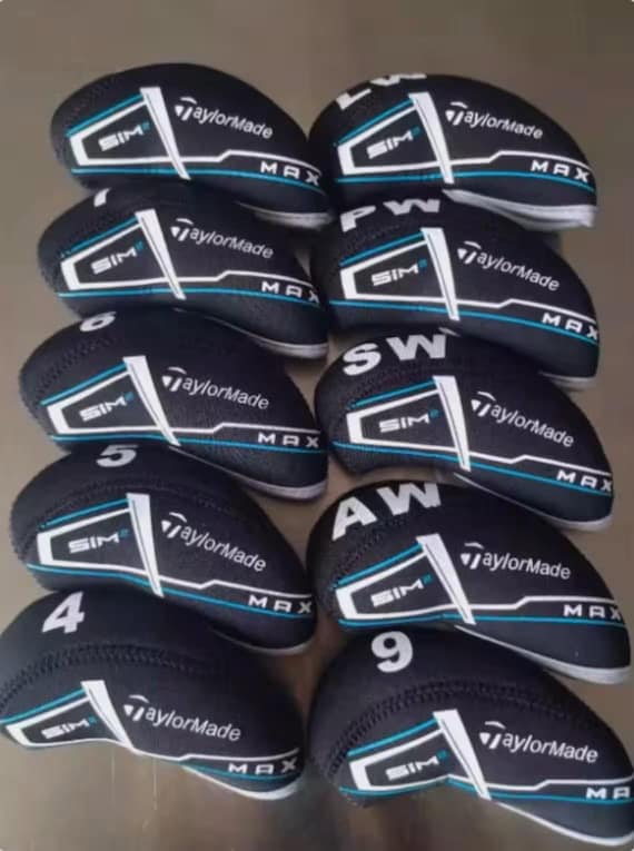 Taylormade SIM2 MAX Golf Club Iron Head Covers Golf Headcovers